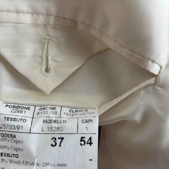 $2000 Canali Dusty Pink Sport Coat/ Blazer 42-44 Long - Picture 7 of 12